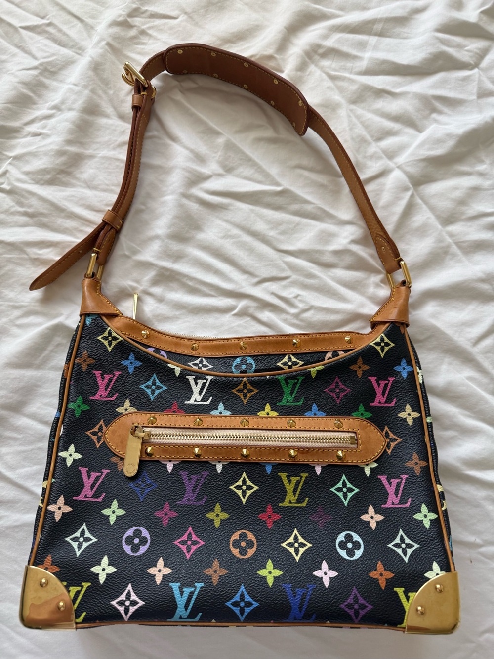 Vintage Louis Vuitton x Murakami Multicolor Bolougne